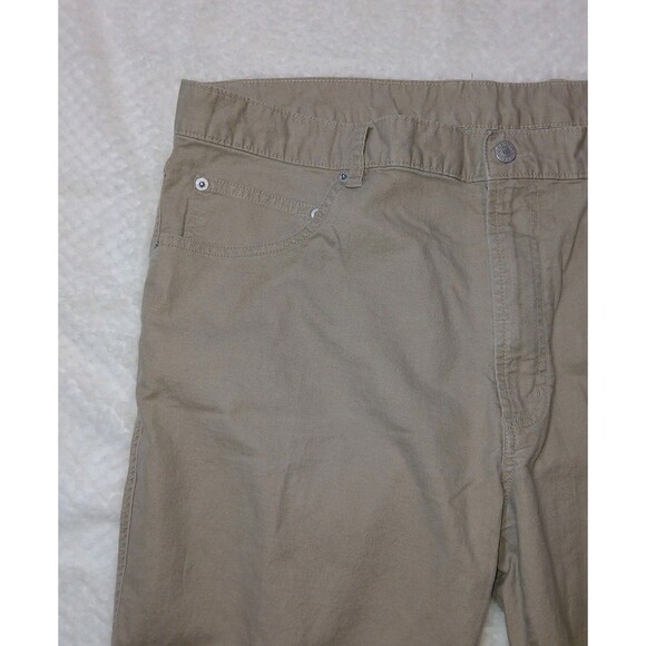 Mens Cremieux Classics Khaki Tan Color Jeans 40X30 Comfort Work Or Everyday Wear - Picture 3 of 16
